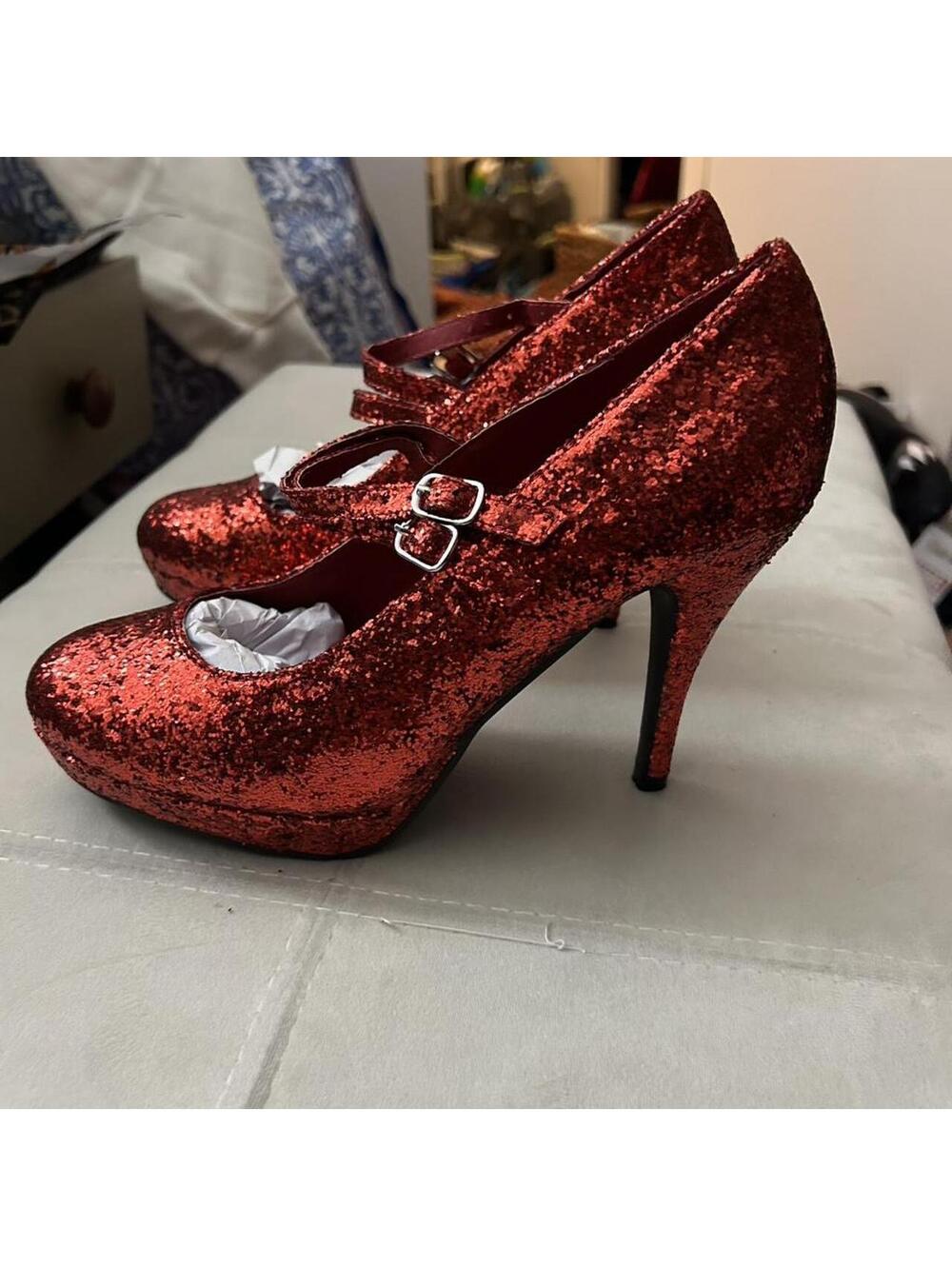 Ellie Shoes Women's Red Court